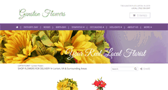 Desktop Screenshot of gunstonflowers.com